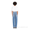 New Arrivals Solid Long Loose Jeans for Women